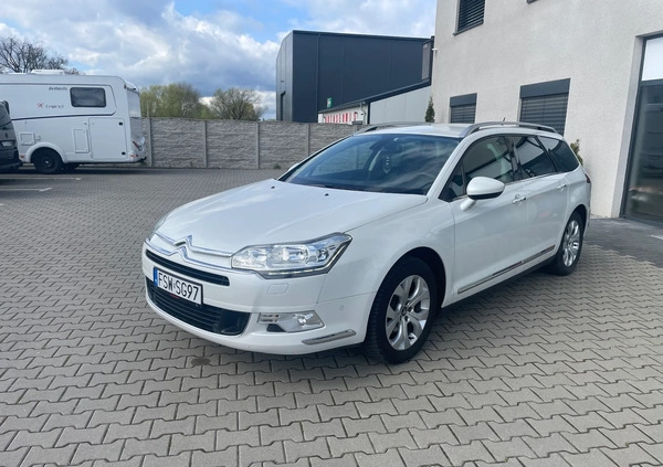 Citroen C5 cena 36500 przebieg: 244000, rok produkcji 2015 z Świebodzin małe 154